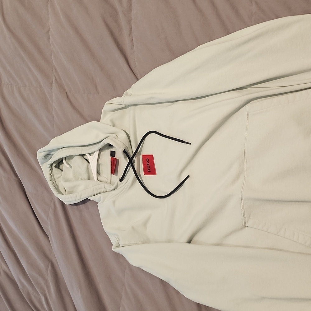 Hugo hoodie (light mint green)